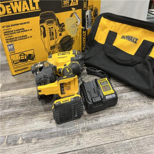 AS-IS DEWALT 2007898 Roofing Nailer Cordless