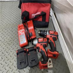 Houston location AS-IS Milwaukee Electric Tools 2691-22 MILWAUKEE M18 COMBO KITS