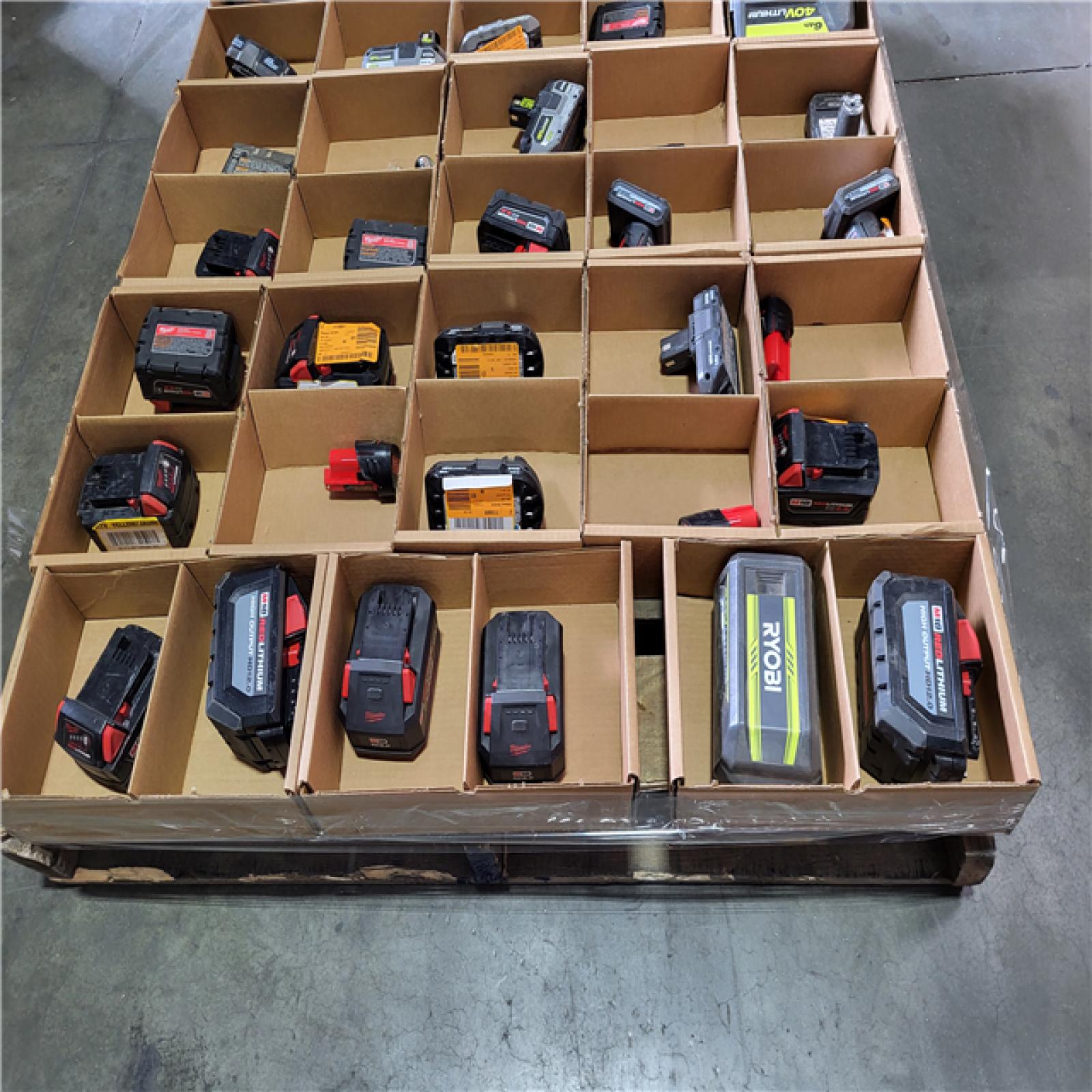 CALIFORNIA AS-IS BATTERY PALLET