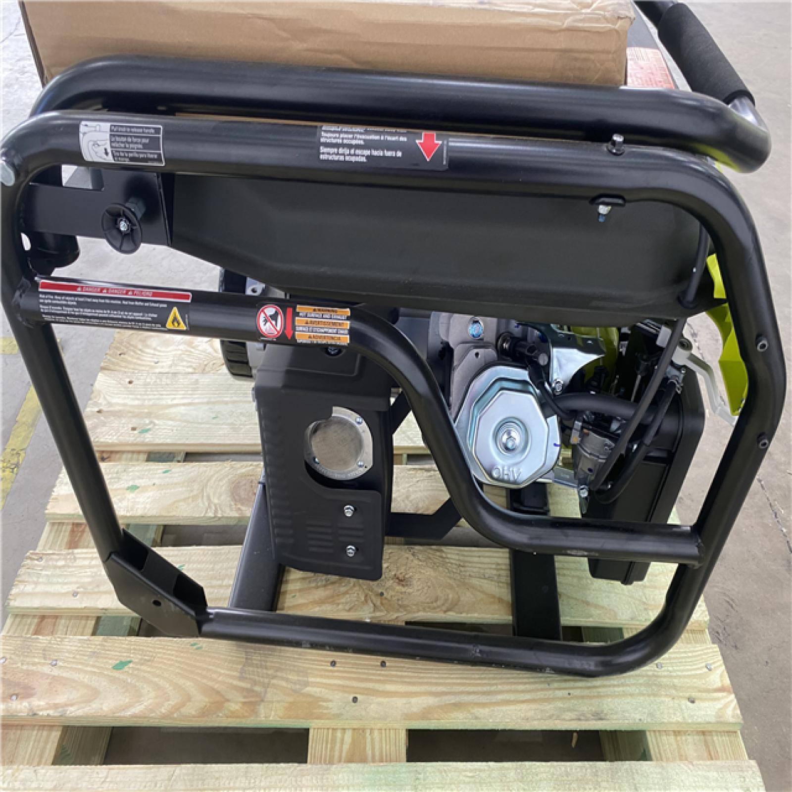 Houston Location - AS-IS Ryobi Easy Start 6,500 Running Watts 8,125 Starting Watts Generator