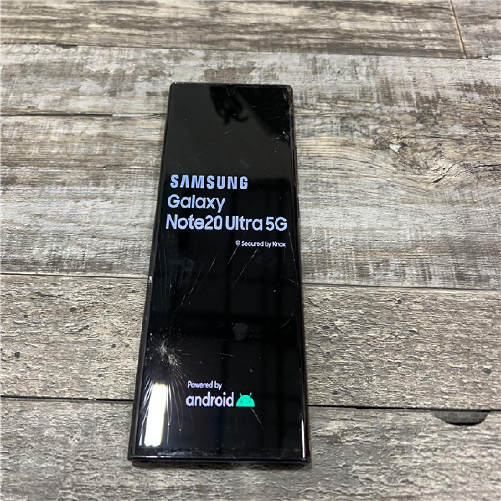 AS-IS Samsung Galaxy Note20 Ultra 5G 128GB - Black