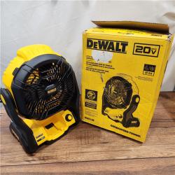 AS-IS DeWalt Cordless 11-in. 20V MAX Jobsite Fan (Tool Only)