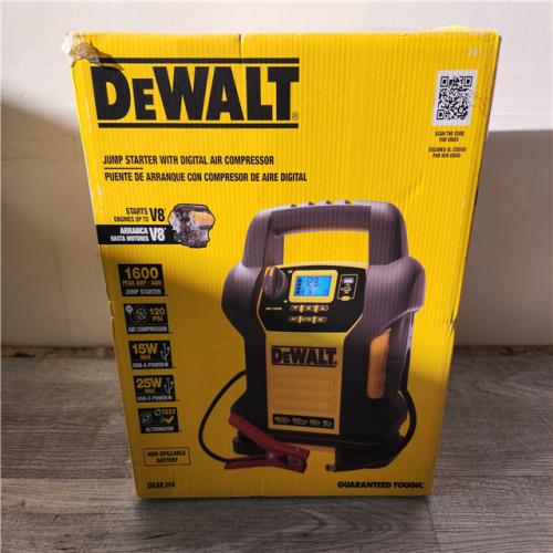 Phoenix Location DEWALT 1600 Peak Amp Jump Starter with Digital Compressor and USB Power Bank