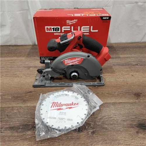 AS-IS M18 FUEL 18V Lithium-Ion Brushless Cordless 6-1/2 in. Circular Saw (Tool-Only)