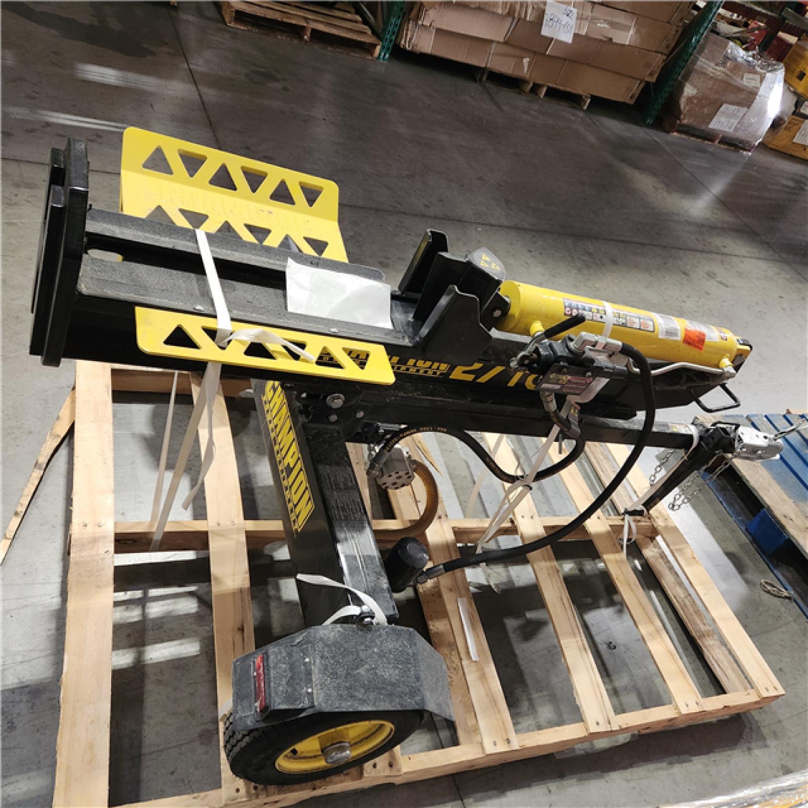 Dallas Location - As-Is Champion Power Equipment 27 Ton Log Splitter