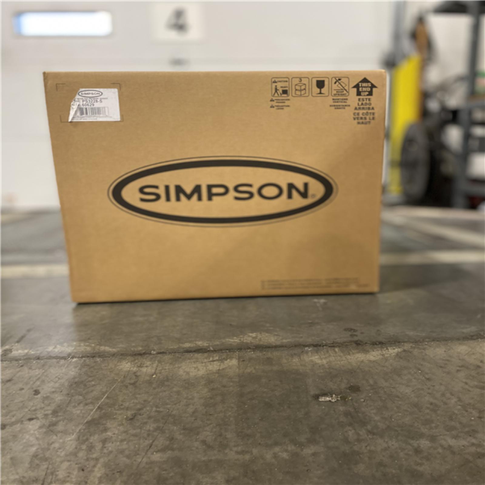 DALLAS LOCATION - NEW! SIMPSON 2.3-GPM PowerShot (49 State) 3400 PSI 2.3-GPM Cold Water Gas Pressure Washer with 5 Spray Tips