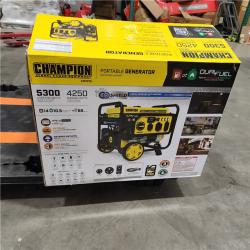 Dallas Location - As-Is Champion Power Equipment 5300/4250-Watt Gasoline Portable Generator(Lot Of 2)