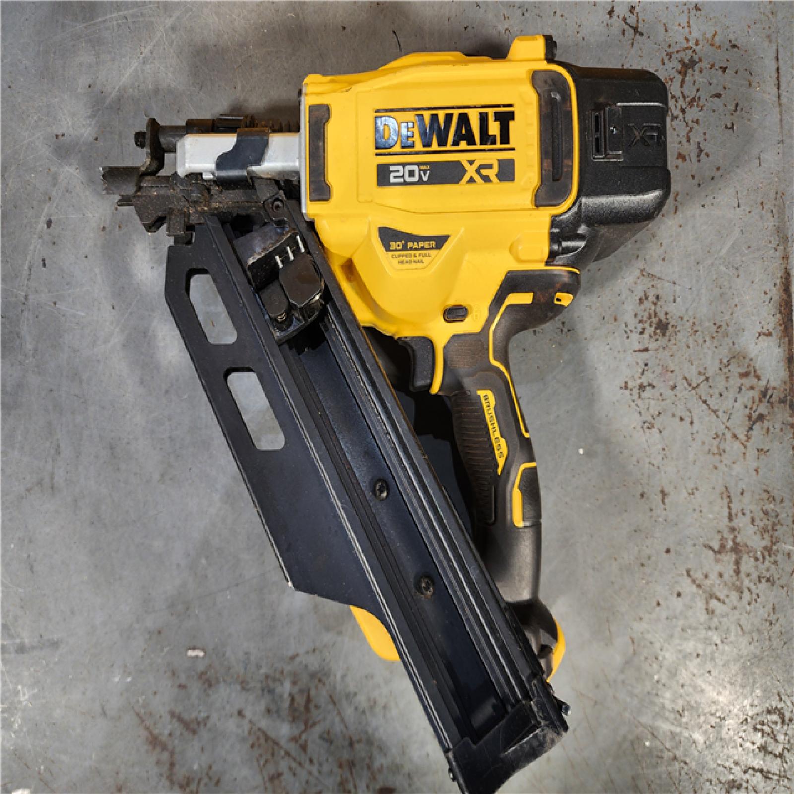 HOUSTON LOCATION - AS-IS DEWALT 20-Volt 30Â° Cordless Framing Nailer (Tool-Only)