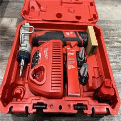 AS-IS MILWAUKEE M12 12-Volt Lithium-Ion Cordless PEX Expansion Tool Kit with (2) 1.5 Ah Batteries, (3) Expansion Heads and Hard Case