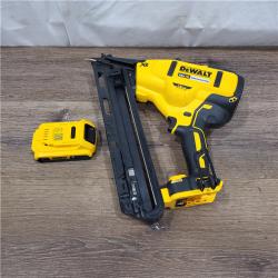 AS-IS DeWalt DCN660D1 20V 16 Gauge Cordless Angled Finish Nailer Kit W/ 2Ah Battery