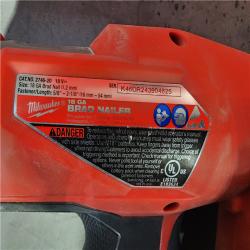 HOUSTON LOCATION - AS-IS Milwaukee M18 Fuel 18V Brushless 18-Gauge Brad Nailer 2746-20 (Bare Tool)