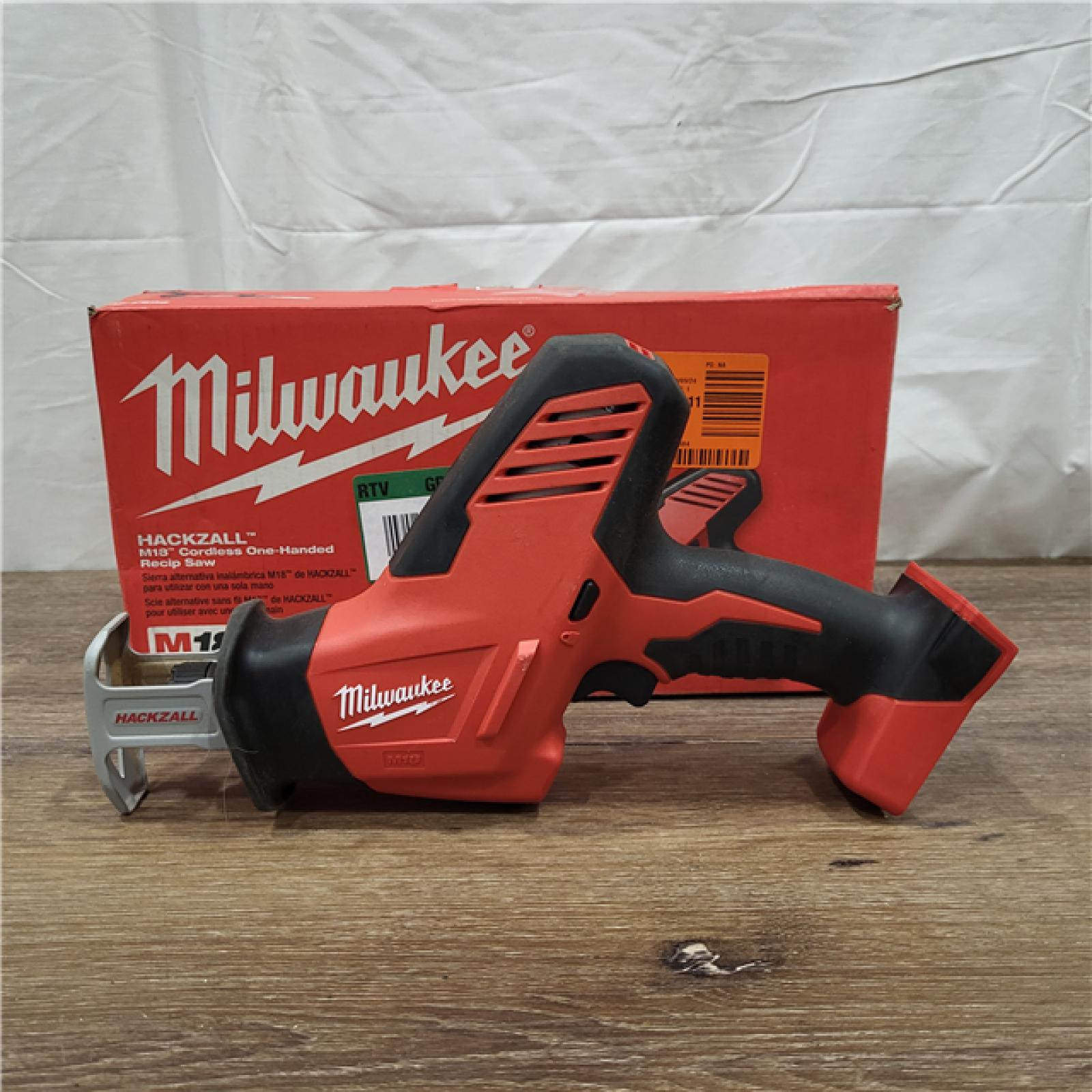 AS-IS Milwaukee M18 HACKZALL Reciprocating Saw