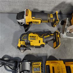 HOUSTON LOCATION - AS-IS Dewalt 20-Volt MAX ToughSystem Lithium-Ion 6-Tool Cordless Combo Kit