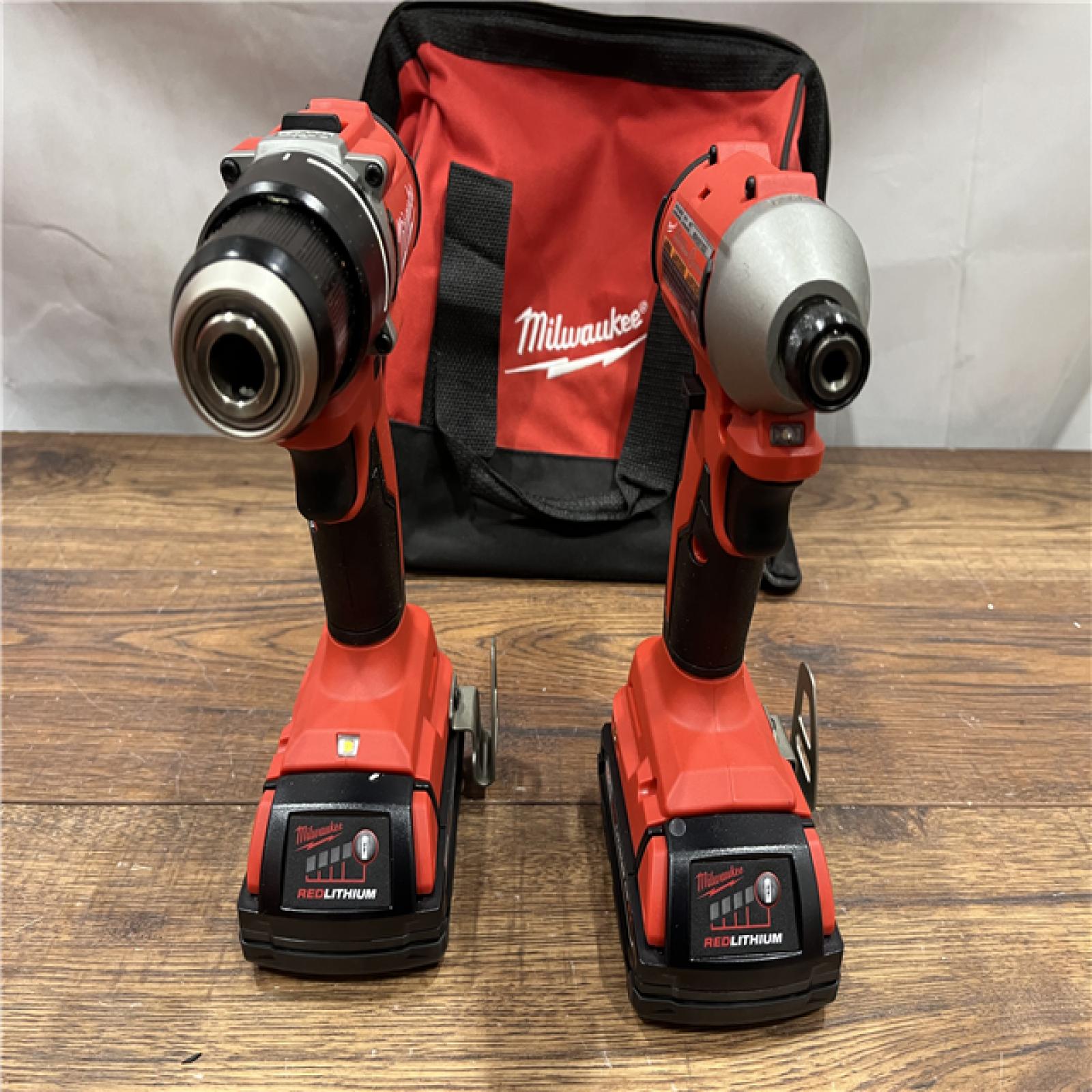 AS IS Milwaukee M18 Compact Brushless 2-Tool Combo Kit