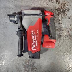 HOUSTON LOCATION - AS-IS Milwaukee 2915-20 M18 FUEL 18-Volt Lithium-Ion Brushless Cordless SDS-Plus 1-1/8 in. Rotary Hammer Drill (Tool-Only)