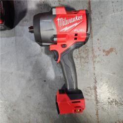 HOUSTON LOCATION - AS-IS Milwaukee M18 1/2 in. Cordless Brushless High Torque Impact Wrench Kit (Battery & Charger)