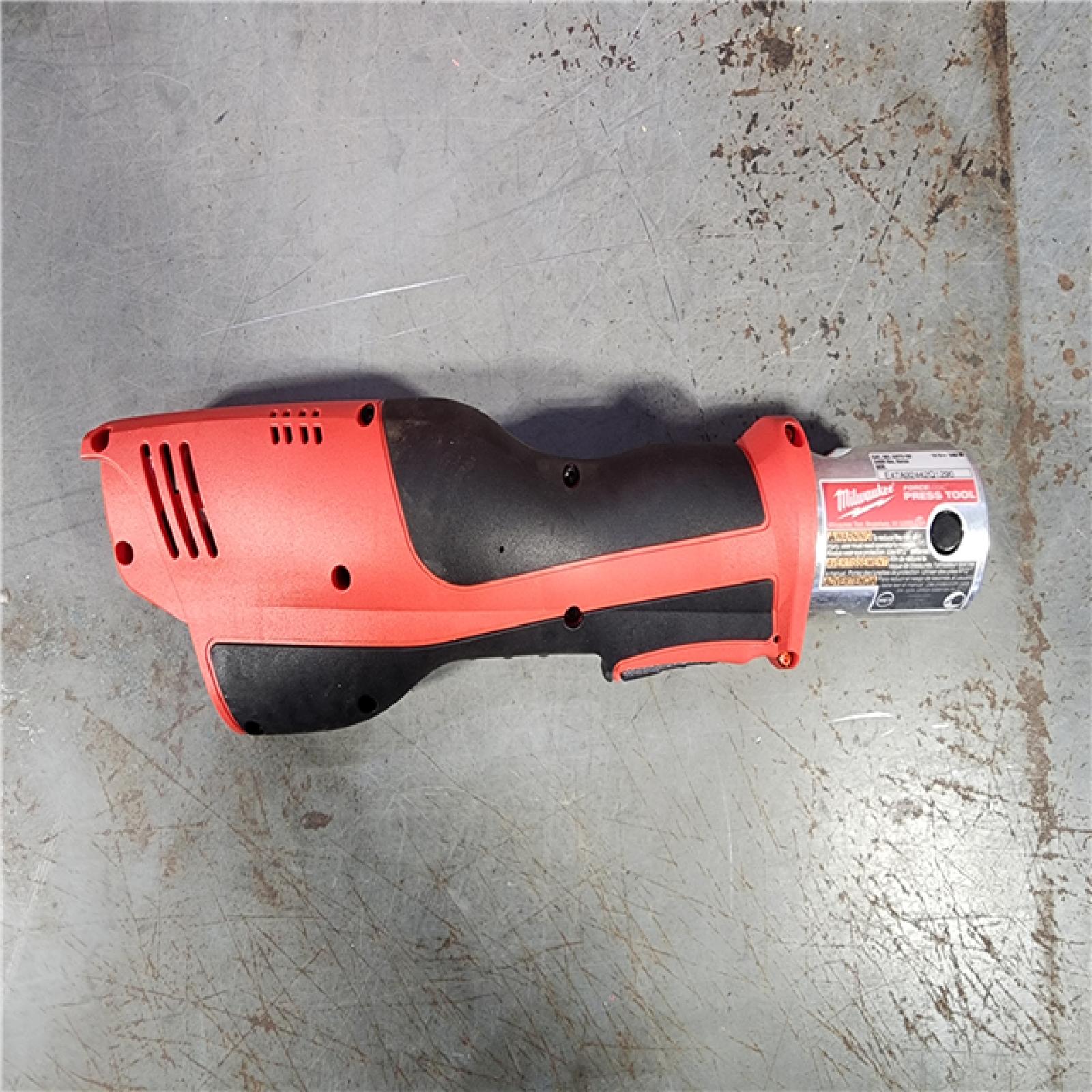 HOUSTON LOCATION - AS-IS (APPEARS LIKE NEW) Milwaukee M12 12-Volt Lithium-Ion Force Logic Cordless Press Tool