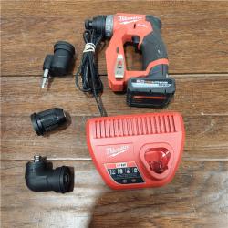 AS-IS Milwaukee 2505-20 M12 12V Fuel 4-in-1 Installation Drill/Driver Cordless Lithium-Ion