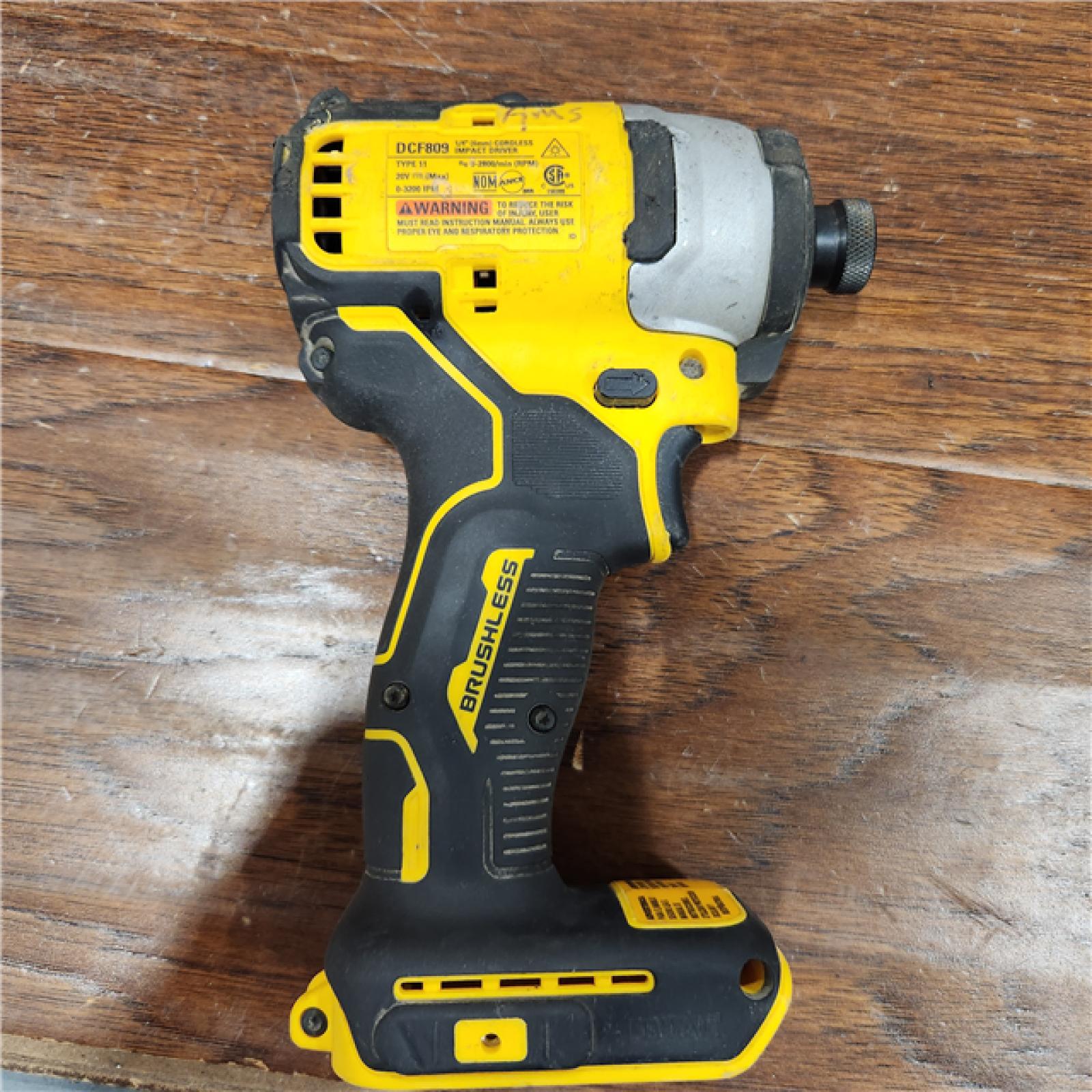 AS-IS  DEWALT Cordless Compact Impact Driver (Tool-Only)