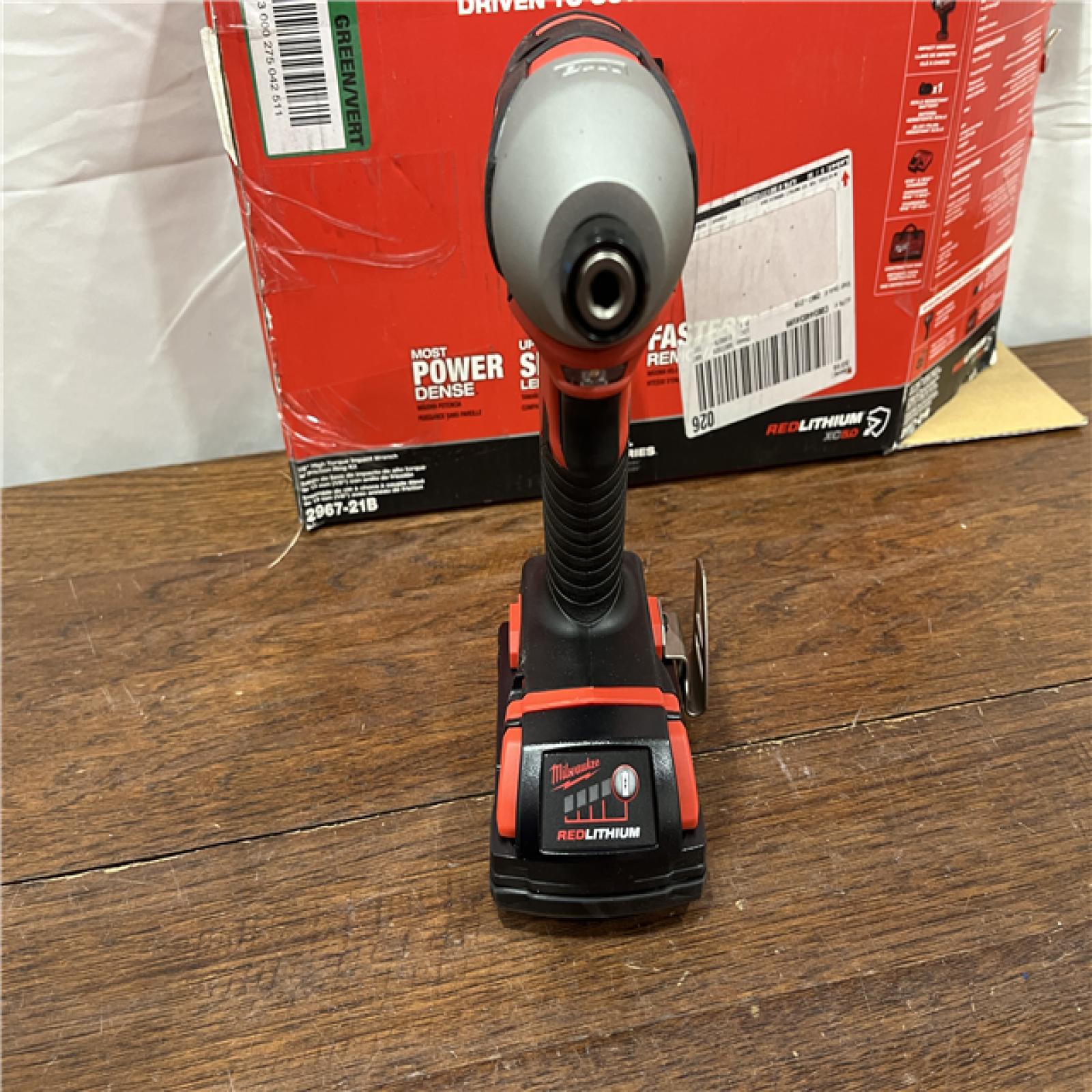 AS-ISMilwaukee M18 1/2 in. Cordless Brushless High Torque Impact Wrench Kit (Battery & Charger)