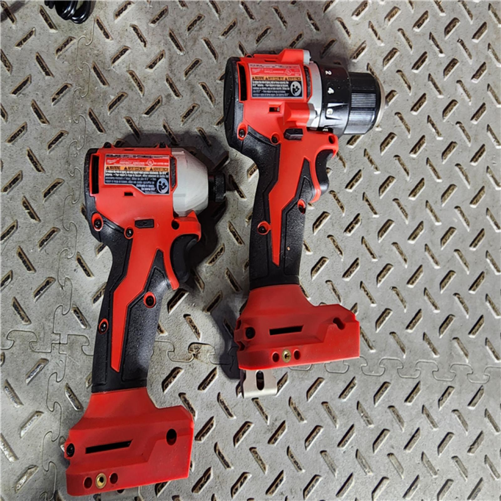 HOUSTON LOCATION - AS-IS Milwaukee M18 Compact Brushless 2-Tool Combo Kit