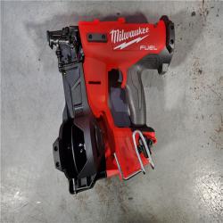 HOUSTON LOCATION - AS-IS (APPEARS LIKE NEW) M18 FUEL 18-Volt Lithium-Ion Brushless Cordless Coil Roofing Nailer (Tool Only)