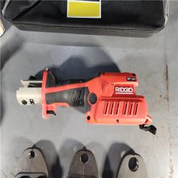 HOUSTON LOCATION - AS-IS (APPEARS LIKE NEW) RP 240 PRESS TOOL W/ BATTERY & CHARGER