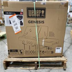 DALLAS LOCATION - Weber Genesis E-325s 3-Burner Liquid Propane Gas Grill in Black with Built-In Thermometer