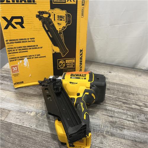 AS-IS DEWALT 20-Volt 30Â° Cordless Framing Nailer (Tool-Only)