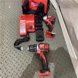 Houston location AS-IS Milwaukee Electric Tools 2691-22 MILWAUKEE M18 COMBO KITS LIKE NEW