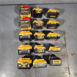 HOUSTON LOCATION - AS-IS DEWALT BATTERY PACK QTY - 15