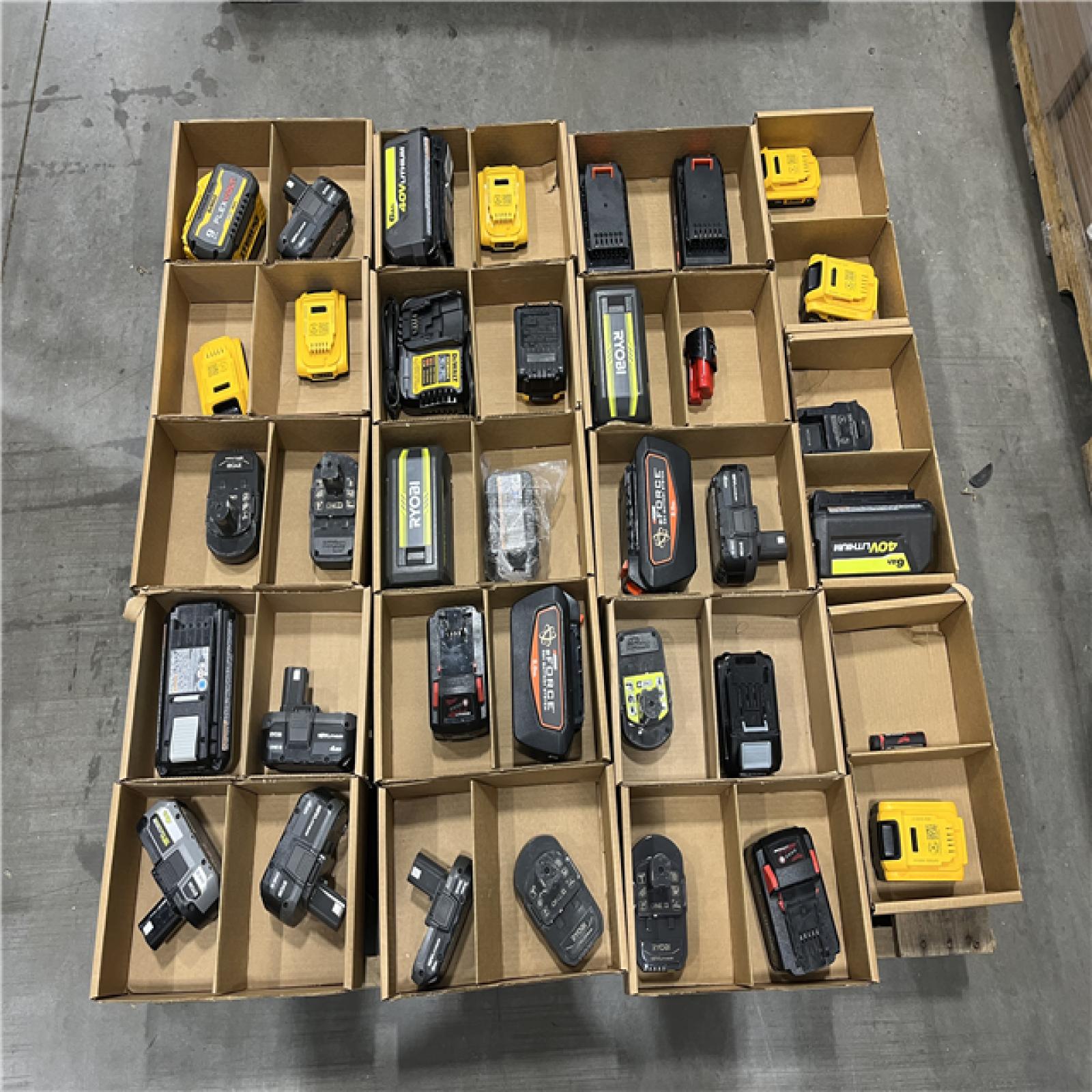 DALLAS LOCATION - AS-IS BATTERY PALLET