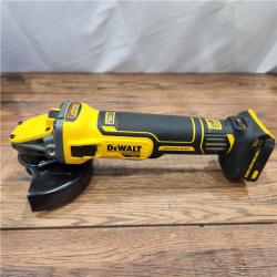 AS-IS DeWalt 20V MAX FLEXVOLT ADVANTAGE Brushless Cordless  4-1/2 / 5 Variable Speed Grinder (Tool Only)