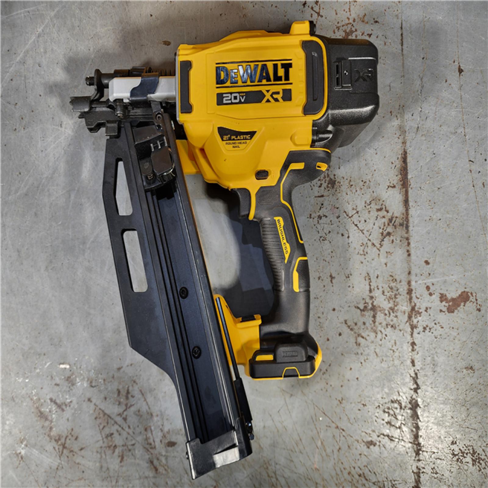 HOUSTON LOCATION - AS-IS DEWALT 20-Volt 21Â° Cordless Framing Nailer (Tool-Only)