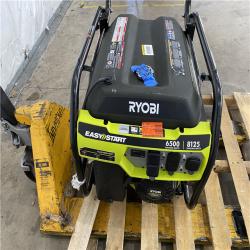 Houston Location - AS-IS (2Qty) Ryobi Easy Start 6,500 Running Watts 8,125 Starting Watts Generator