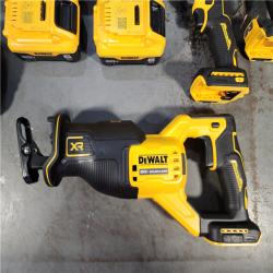 HOUSTON LOCATION - AS-IS DEWALT 20V 4-TOOL COMBO KIT