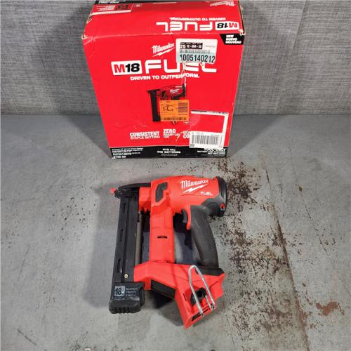 HOUSTON LOCATION - AS-IS M18 FUEL 18-Volt Lithium-Ion Brushless Cordless 18-Gauge 1/4 in. Narrow Crown Stapler (Tool-Only)