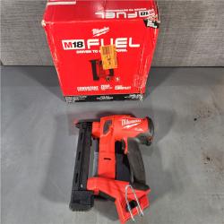 HOUSTON LOCATION - AS-IS M18 FUEL 18-Volt Lithium-Ion Brushless Cordless 18-Gauge 1/4 in. Narrow Crown Stapler (Tool-Only)