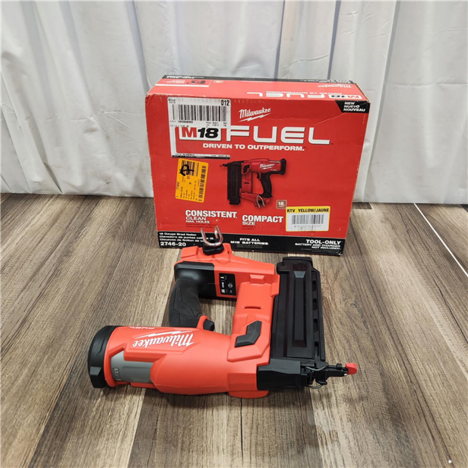 AS IS Milwaukee M18 FUEL 18 Gauge Brad Nailer