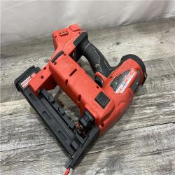 AS-IS MILWAUKEE M18 FUEL 18-Volt Lithium-Ion Brushless Cordless 18-Gauge 1/4 in. Narrow Crown Stapler (Tool-Only)