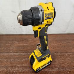 AS-IS DEWALT ATOMIC COMPACT SERIES 20V MAX* Brushless Cordless 1/2 in. Drill/Driver Kit