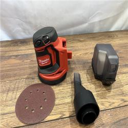 AS-IS Milwaukee 2648-20 - M18 5  7000-12000 Opm Cordless Variable Speed Random Orbital Sander