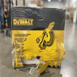 NEW! - DEWALT 15 Amp Corded 12 in. Compound Double Bevel Miter Saw