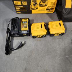 HOUSTON LOCATION - AS-IS DEWALT 20V MAX XR Hammer Drill and ATOMIC Impact Driver 2 Tool Cordless Combo Kit with (2) 4.0Ah Batteries, Charger, and Bag