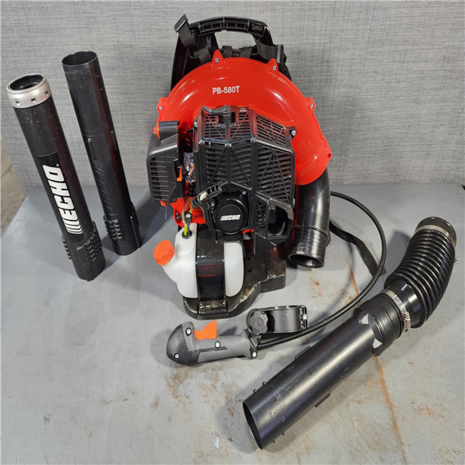 HOUSTON LOCATION - AS-IS ECHO 216 MPH 517 CFM 58.2cc Gas 2-Stroke Backpack Leaf Blower with Tube Throttle