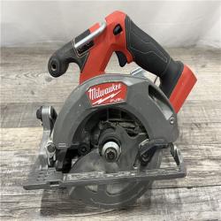 AS-IS MILWAUKEE M18 FUEL 18V Lithium-Ion Brushless Cordless 6-1/2 in. Circular Saw (Tool-Only)