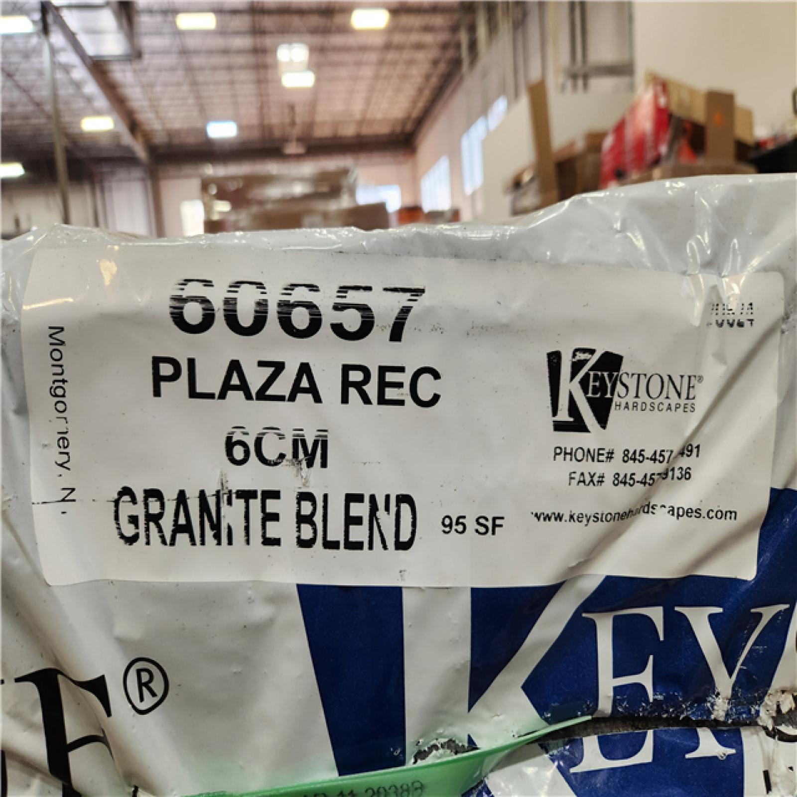 Phoenix Location Pavestone  Plaza 8.27 in. L x 5.51 in. W x 2.36 in. H Rectangle Granite Blend Concrete Paver (300-Pieces/95 sq. ft./Pallet)