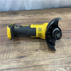 AS-IS DEWALT 20V MAX XR Cordless Brushless 4.5 in. Slide Switch Small Angle Grinder (TOOL ONLY)