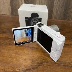 AS-IS Sony - ZV-1 II 20.1-Megapixel Digital Camera - White