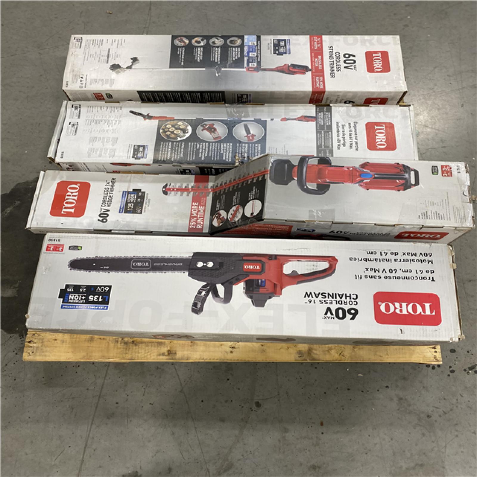 DALLAS LOCATION - NEW! TORO PALLET - (4 UNITS)